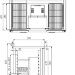 Стол для салатов Полюс T70 M2sal-1  0430-2 корпус нерж, с бортом (SL 2GN Carboma)